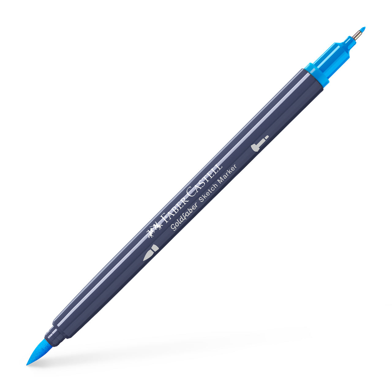 SKETCH MARKER 2 CAPETE ALBASTRU AZUR 449 GOLDFABER FABER-CASTELL SKETCH MARKER 2 CAPETE ALBASTRU AZUR 449 GOLDFABER FABER-CASTELL